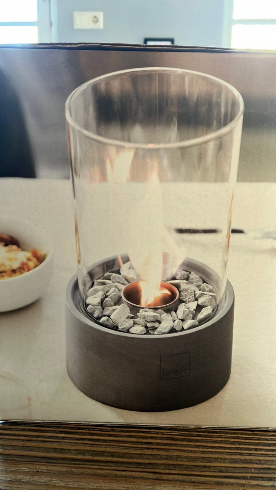 Groot model Stone fire leeff, Ophalen, Nieuw, Vrijstaande haard, Overige soorten