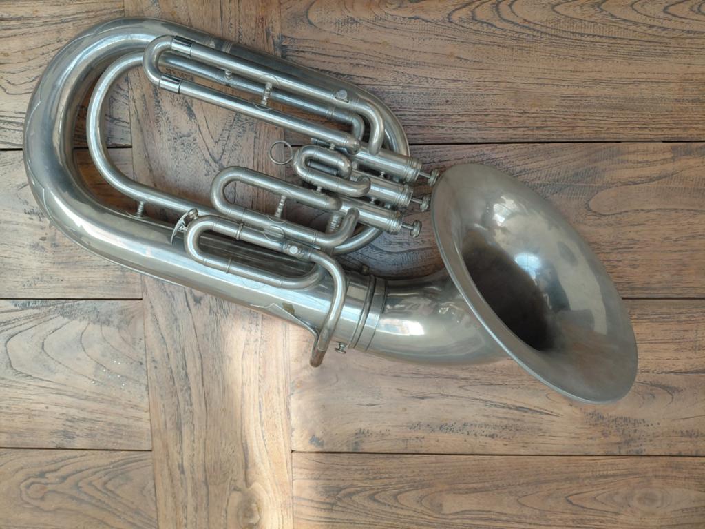 Bariton frontbell, Ophalen of Verzenden, Gebruikt, Koperblazer