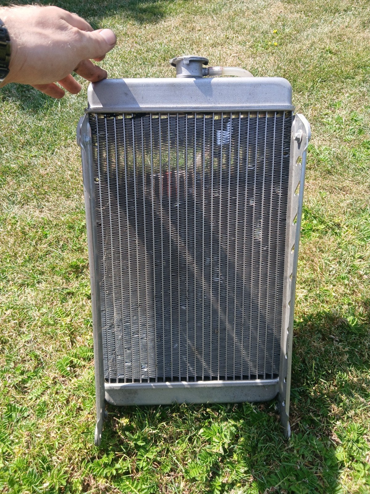 Aluminium radiateur kart nette staat, Ophalen of Verzenden, Kart