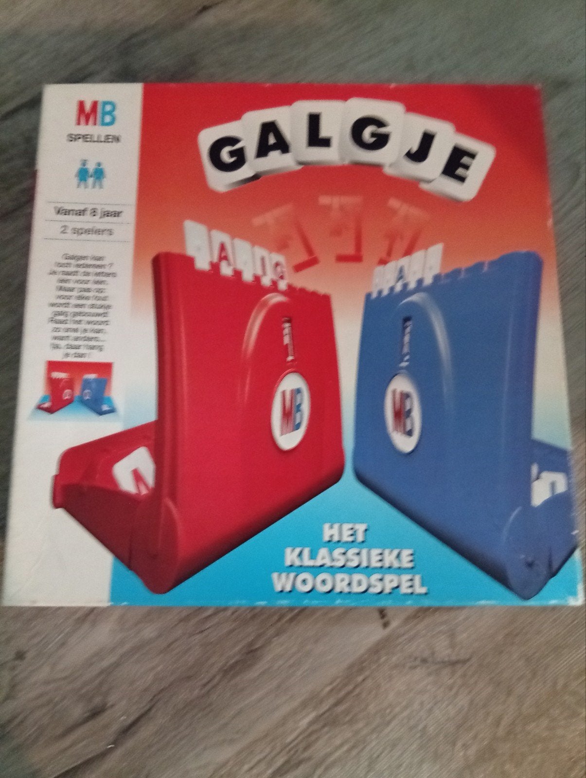 MB Galgje: Het Klassieke Woordspel, Ophalen, Gebruikt, MB Spellen