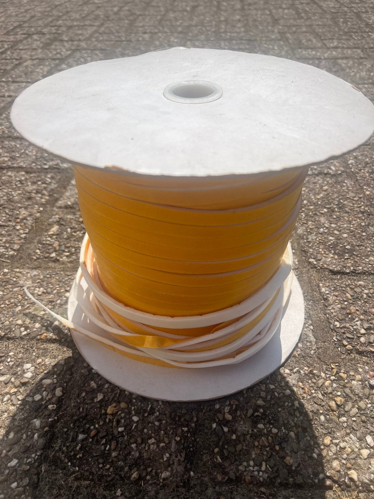 Rol glastape/glasband PE Cellband Profvit  4  9 mm, 120 tot 160 cm, Ophalen of Verzenden, Zo goed als nieuw, Glasplaat