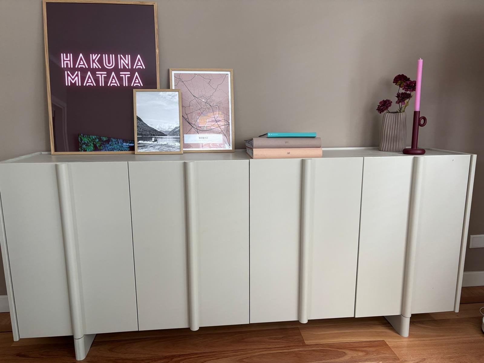 WOOOD basu Dressoir - Stijlvol en Praktisch, Ophalen, 150 tot 200 cm, Modern, 25 tot 50 cm