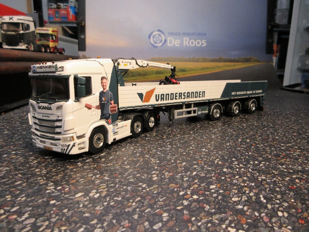 WSI Scania Henken / Van der Sanden, Ophalen of Verzenden, Nieuw, Bus of Vrachtwagen, Wsi