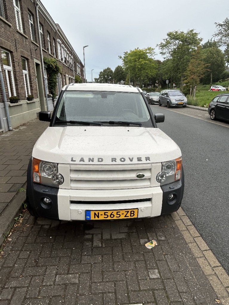 MOTORSCHADE Land Rover Discovery 2.7TD V6 AUT 2007 Wit, Auto's, Automaat, 2404 kg, Zwart, 190 pk