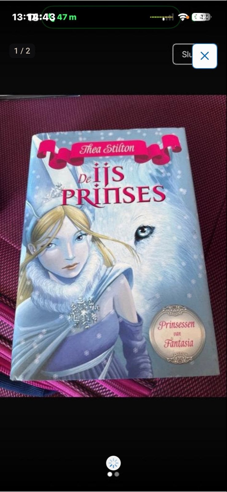 Thea Stilton - De IJsprinses (Prinsessen van Fantasia), Boeken, Ophalen of Verzenden, Zo goed als nieuw, Fictie