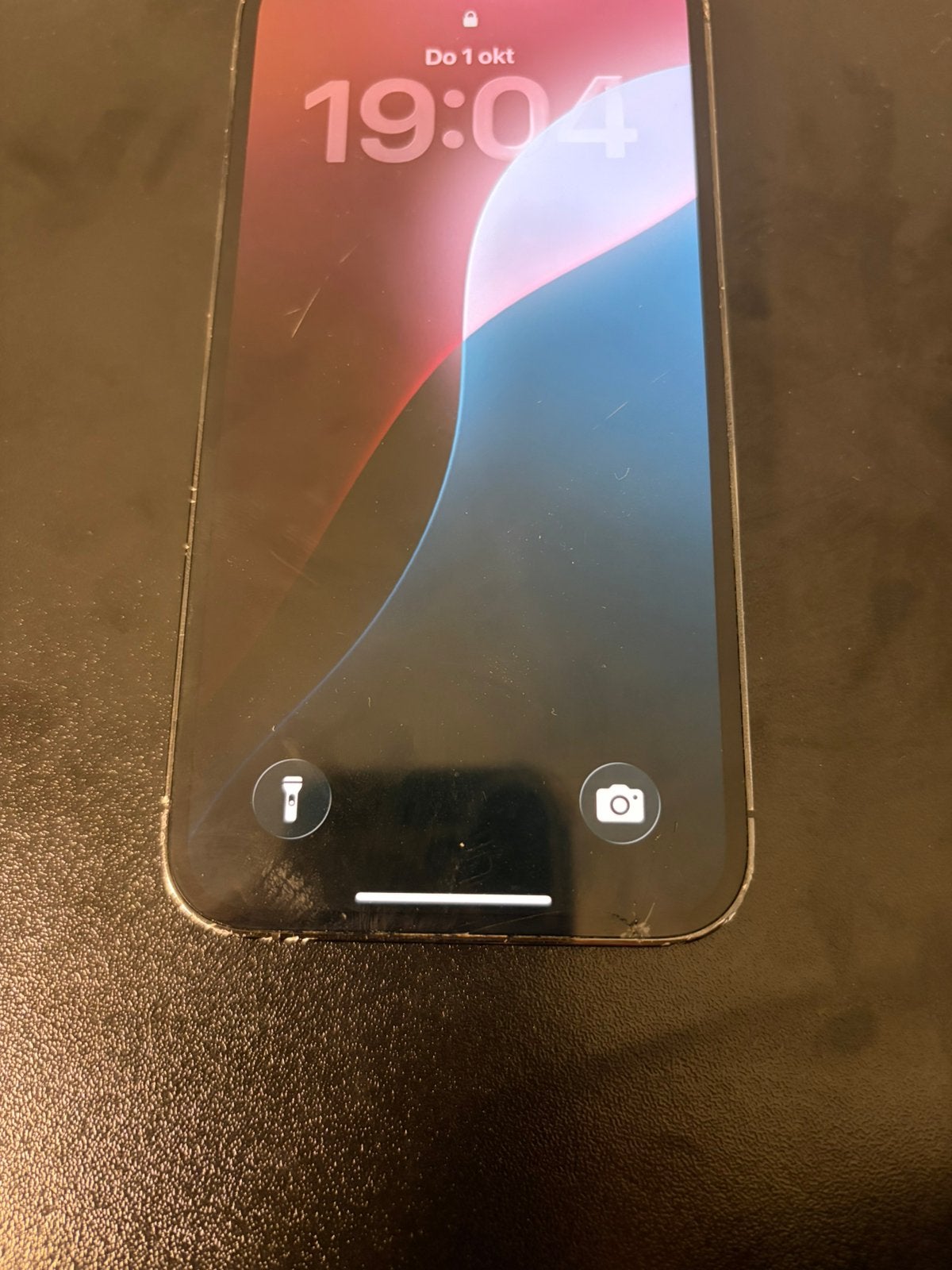 Iphone 13 pro 128GB met barst op achterkant te koop, Ophalen, 128 GB, Zwart, 77 %