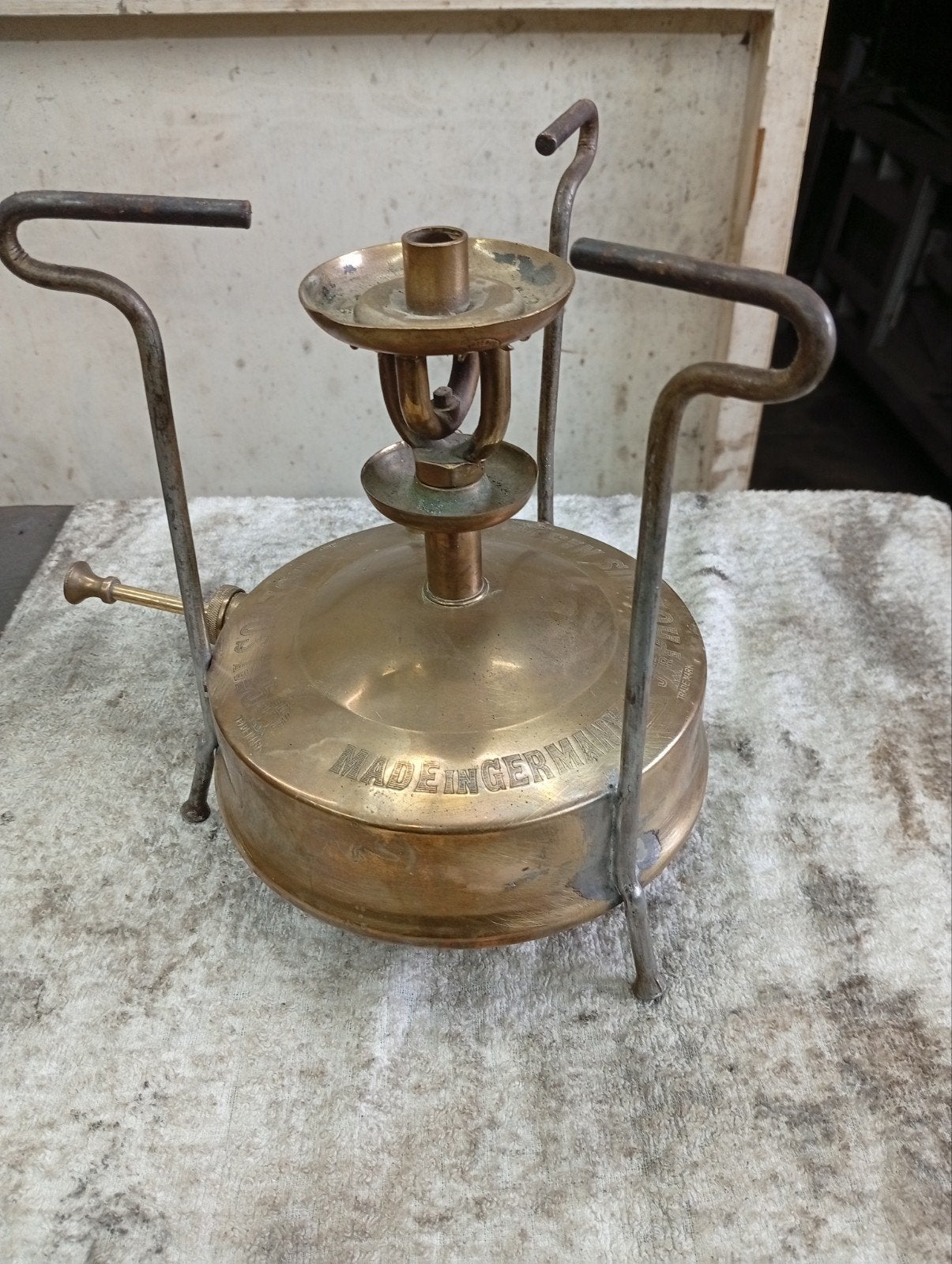 vintage petroleum vergasser., Ophalen of Verzenden, Gebruikt