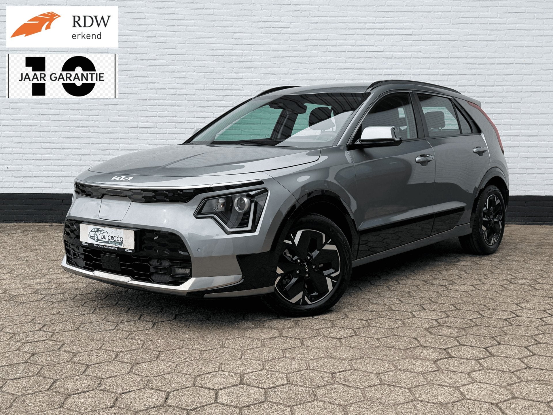 Kia Niro EV DynamicLine 64.8 kWh ACC l WARMTEPOMP l SoH 99%, Stof, Gebruikt, 1657 kg, Origineel Nederlands
