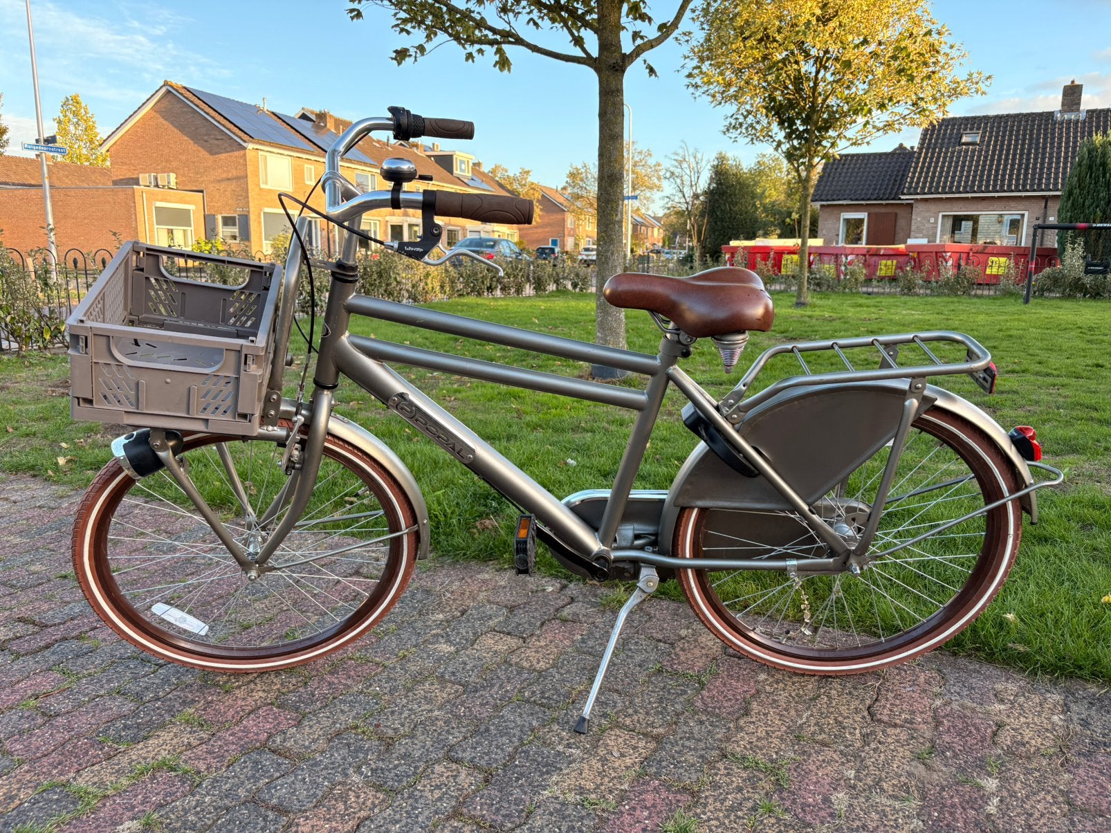 Leuke Popal fiets, 24 inch, Ophalen, Zo goed als nieuw, Terugtraprem, 20 inch of meer