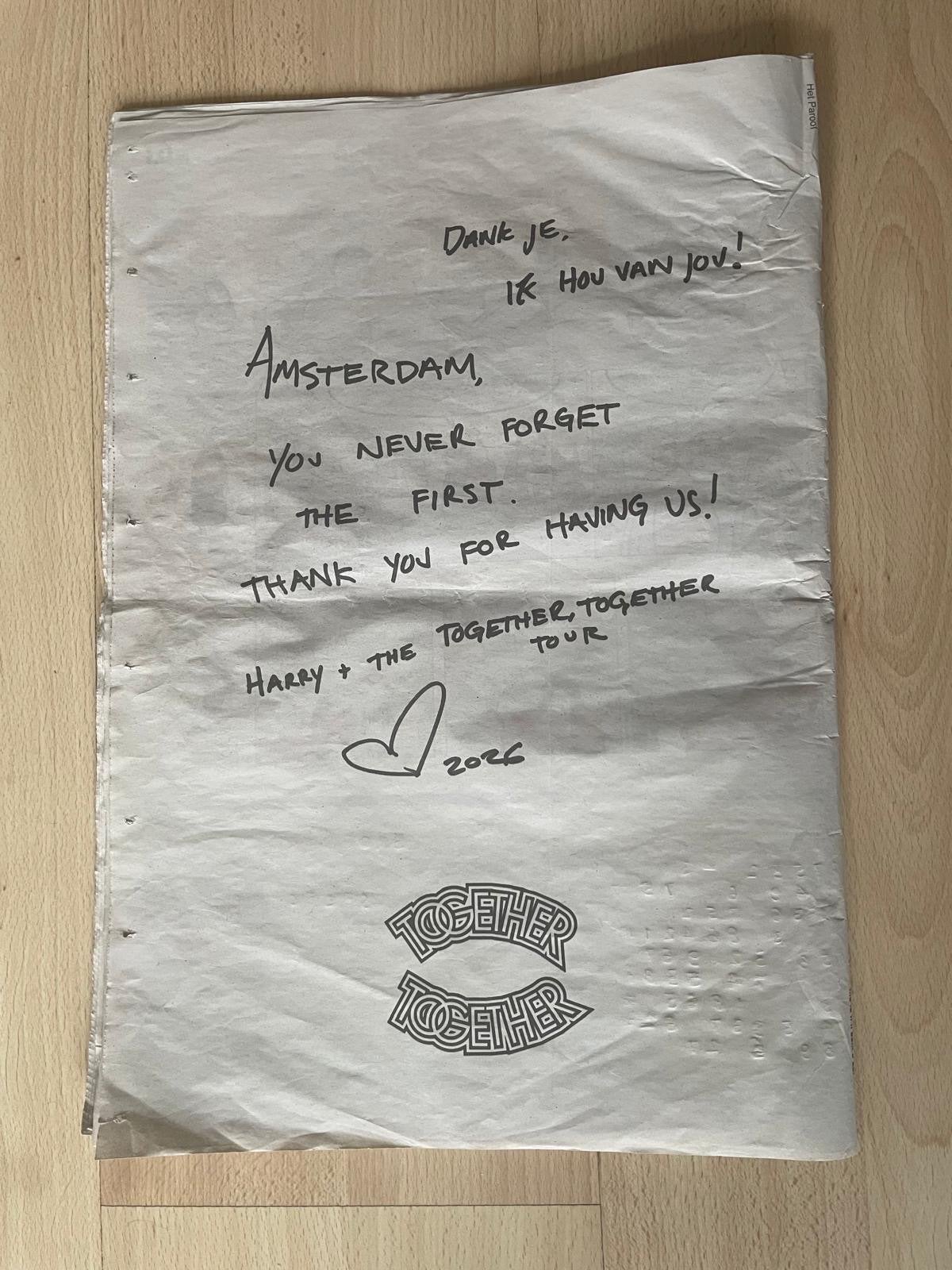 Harry Styles; het Parool, Tickets en Kaartjes, Concerten | Overige, Eén persoon