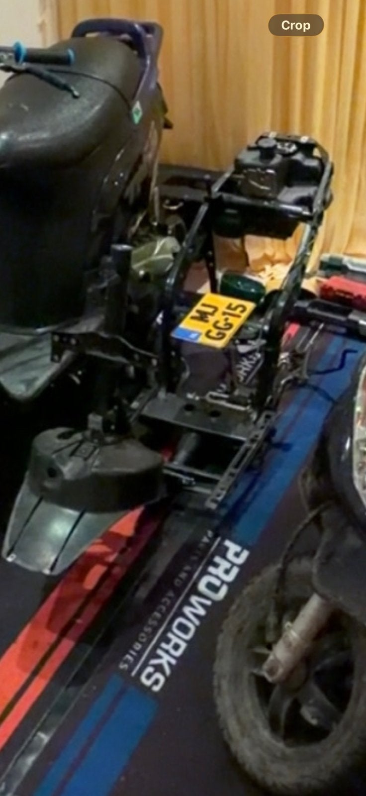 Typhoon a1 frame 125cc met wok, Ophalen of Verzenden, Zo goed als nieuw, Overige modellen