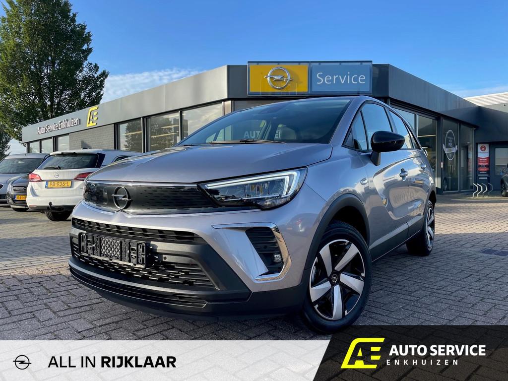 Opel Crossland 1.2 Turbo Elegance AUTOMAAT 130 pk | Rijklaar, Auto's, Opel, Bedrijf, Te koop, Crossland X, ABS, Airbags, Airconditioning