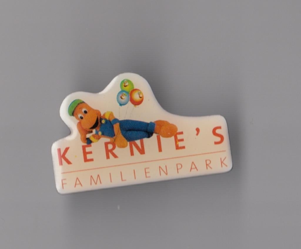 Pretpark pit Kernie's Familienpark, Verzamelen, Speldjes, Pins en Buttons, Gebruikt, Niet vindbaar, Niet vindbaar, Speldje of Pin