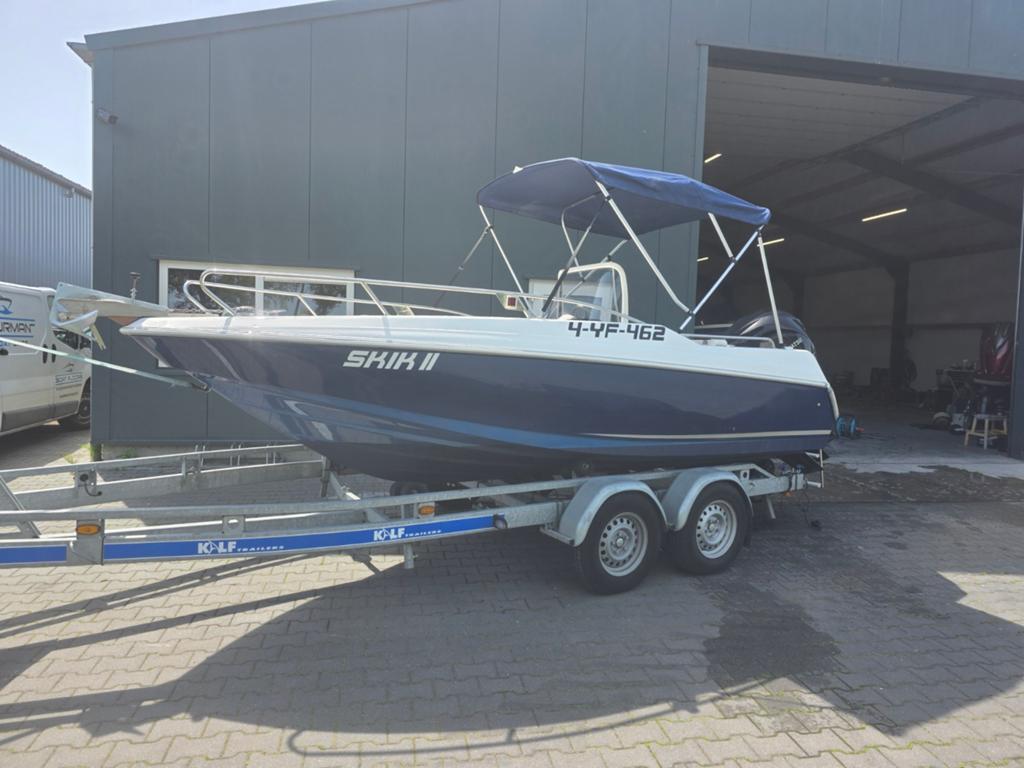 Quicksilver 500, Watersport en Boten, Ophalen, Viertaktmotor, Quicksilver, 100 pk