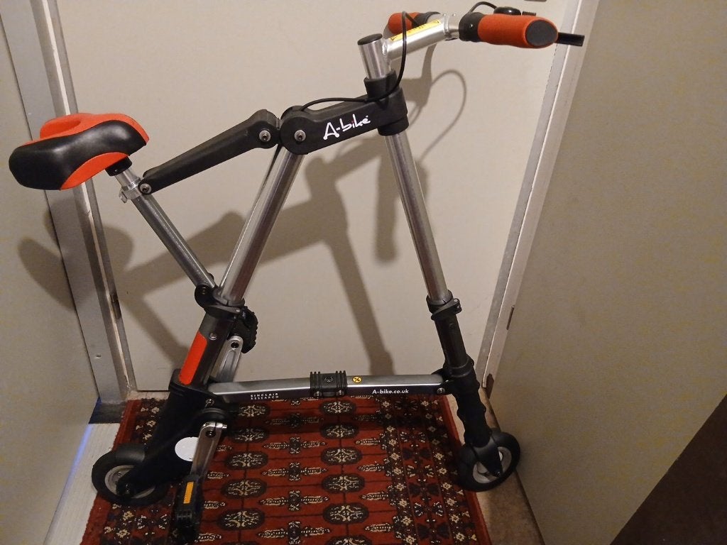 ★ Originele A-Bike Sinclair Research Vouwfiets ★, Overige merken, Minder dan 14 inch, Ophalen of Verzenden, Zo goed als nieuw
