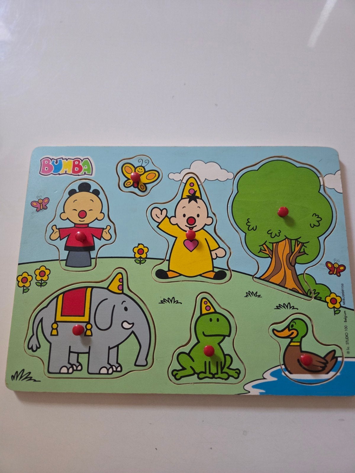 Bumba houten puzzel, Gebruikt, Ophalen of Verzenden, Van hout, Minder dan 10 stukjes