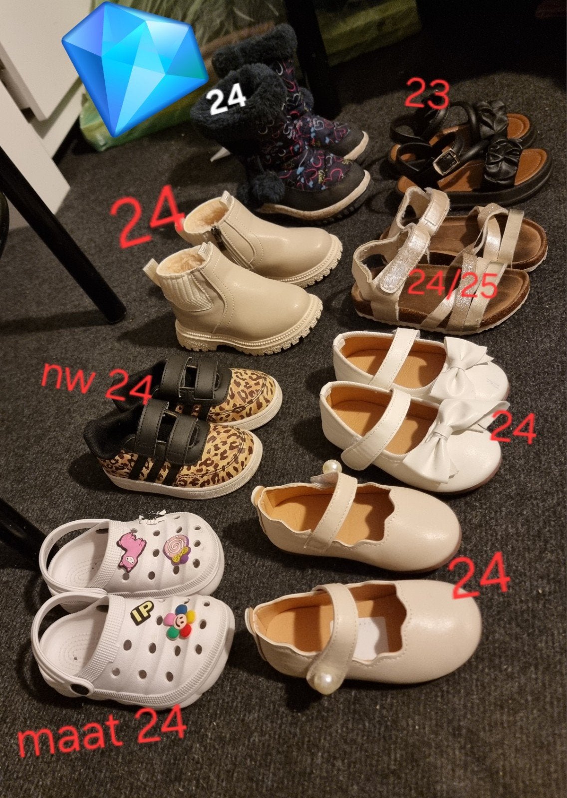 meisjes schoenen, Kinderen en Baby's, Ophalen, Meisje, Schoenen