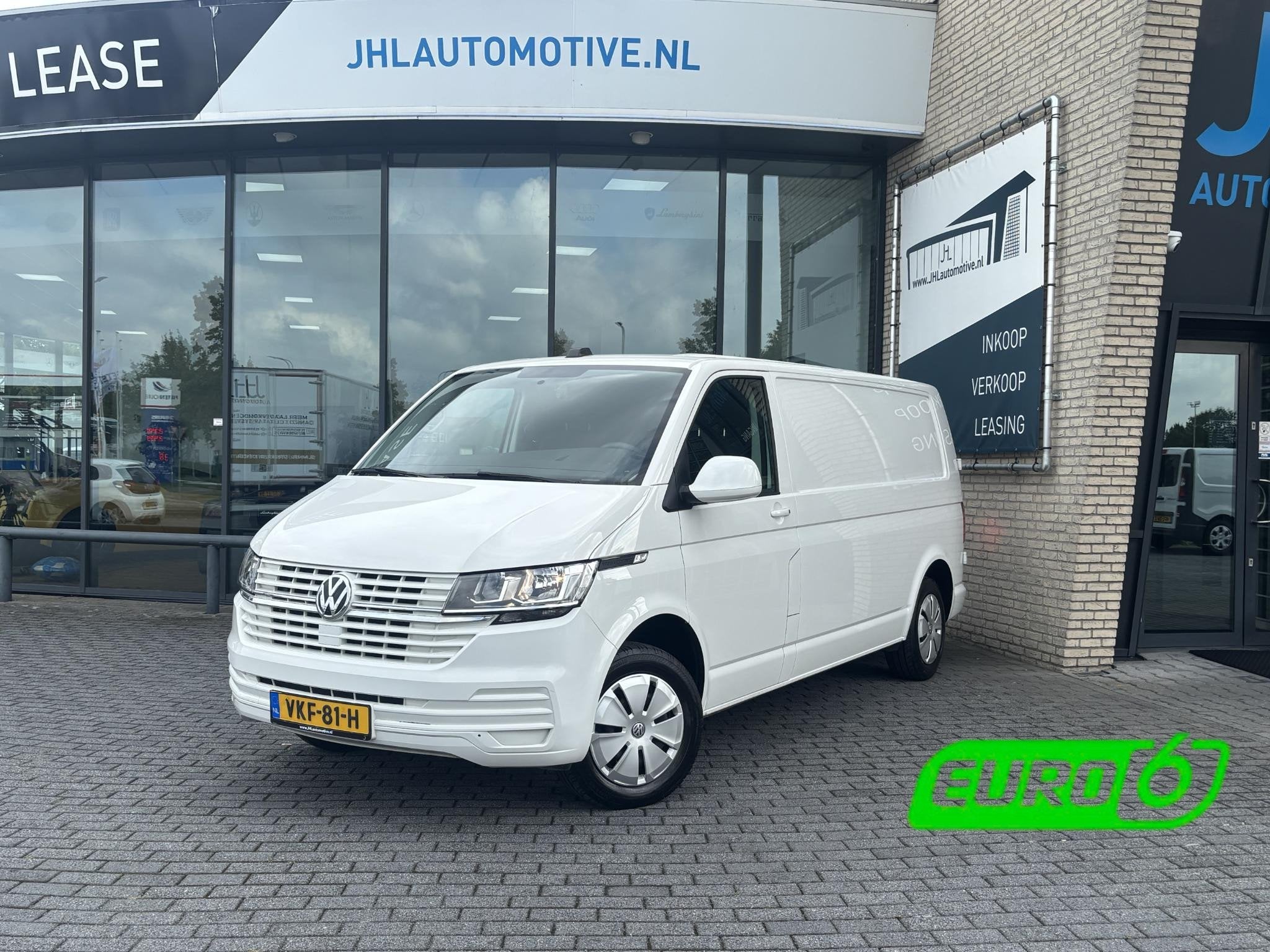 Volkswagen Transporter 2.0 TDI L2H1*AUTOM*NAVI*CRUISE*HAAK*A, Stof, Gebruikt, 4 cilinders, 150 pk