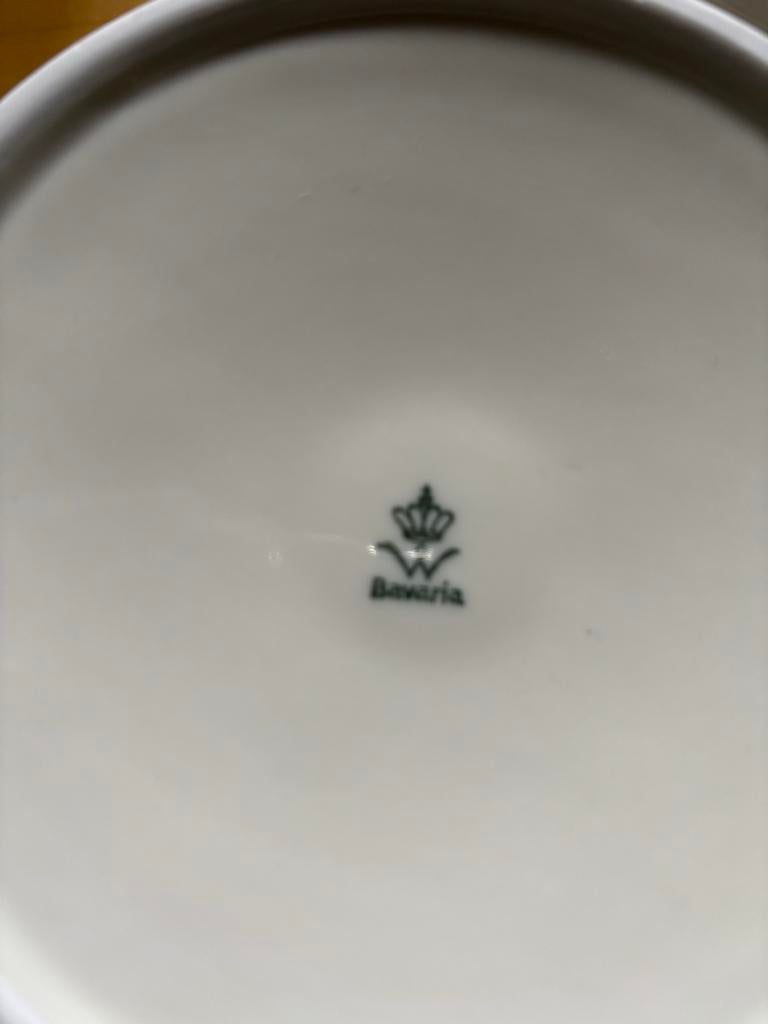 Bavaria servies: 3 dekschalen, theepot en serveerschaal, Ophalen, Gebruikt, Schaal of Schalen, Overige stijlen