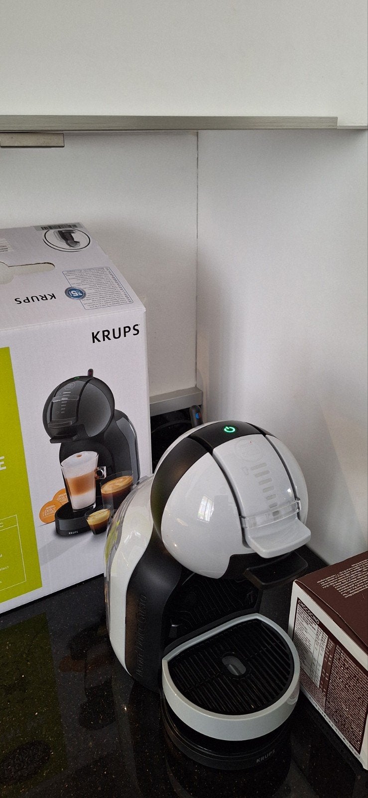 Krups Mini Me ZGAN grijs/ zwart, Ophalen of Verzenden, Zo goed als nieuw, Overige modellen