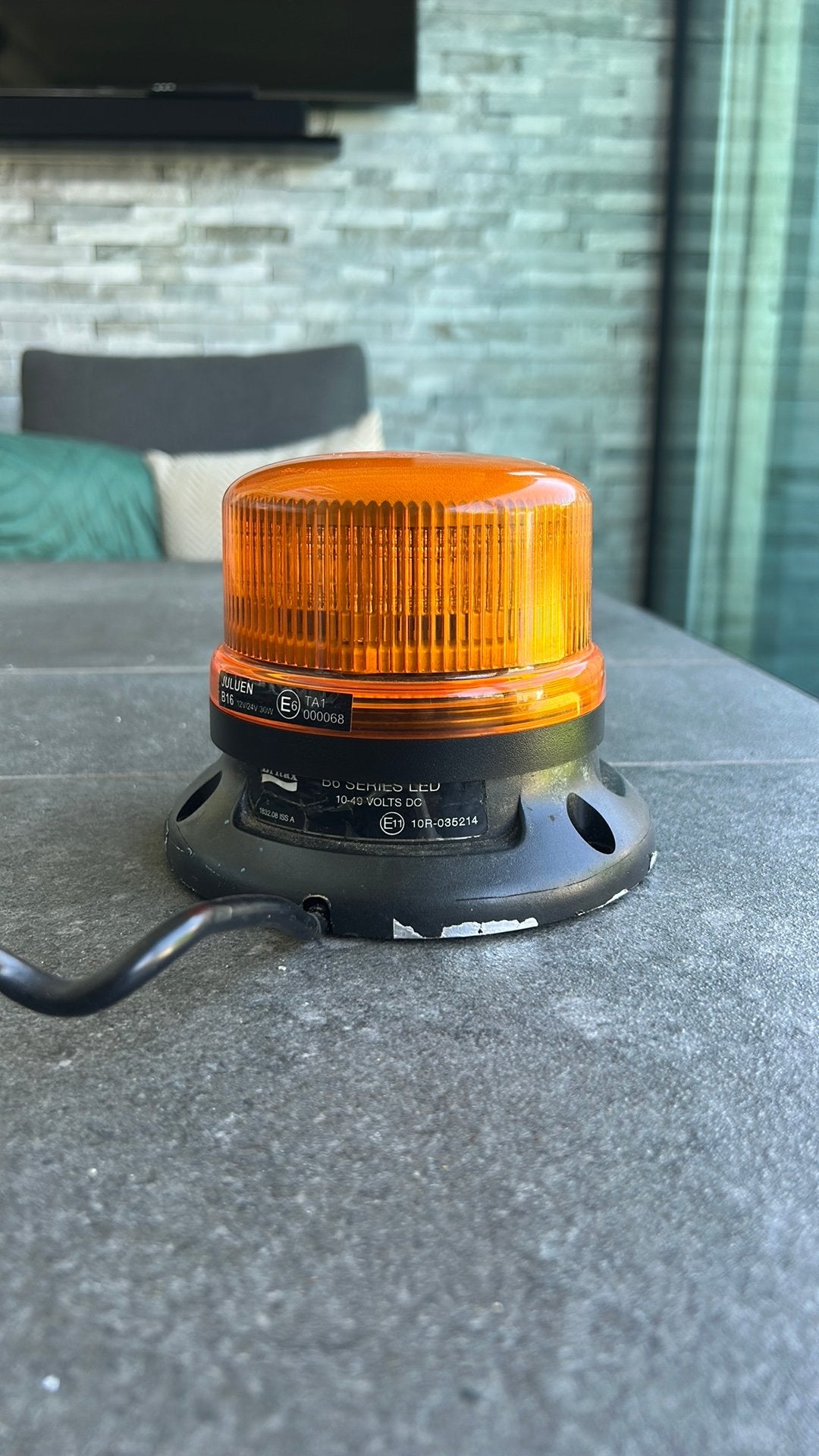 Zwaailamp/zwaailicht led met magneet, Ophalen of Verzenden, Verlichting
