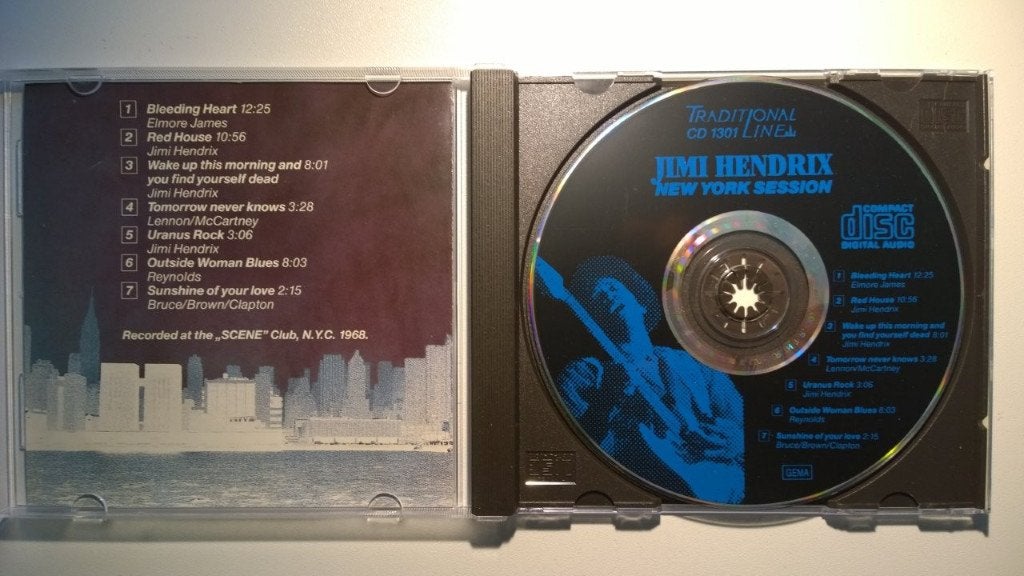 Jimi Hendrix - New York Session, Ophalen of Verzenden, Zo goed als nieuw, Poprock, Album