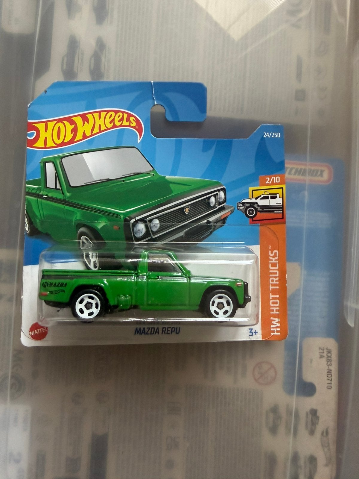 Hot wheels Mazda Repu, Hobby en Vrije tijd, Ophalen of Verzenden, Zo goed als nieuw, Auto