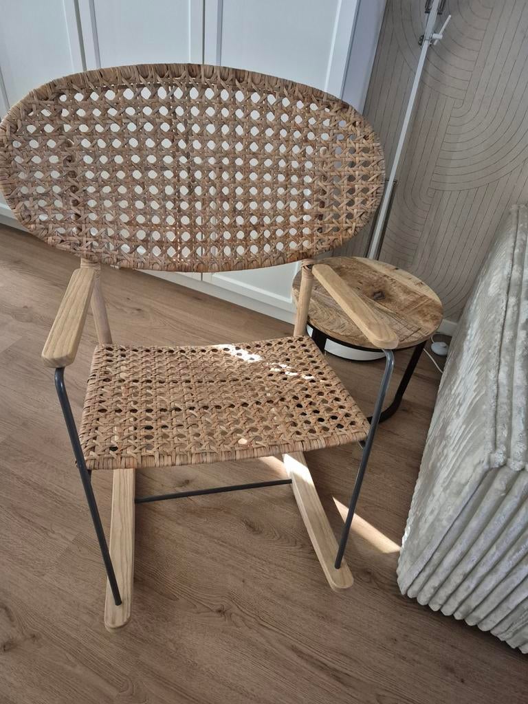Schommelstoel ikea, Ophalen, Gebruikt, Wit, Eén