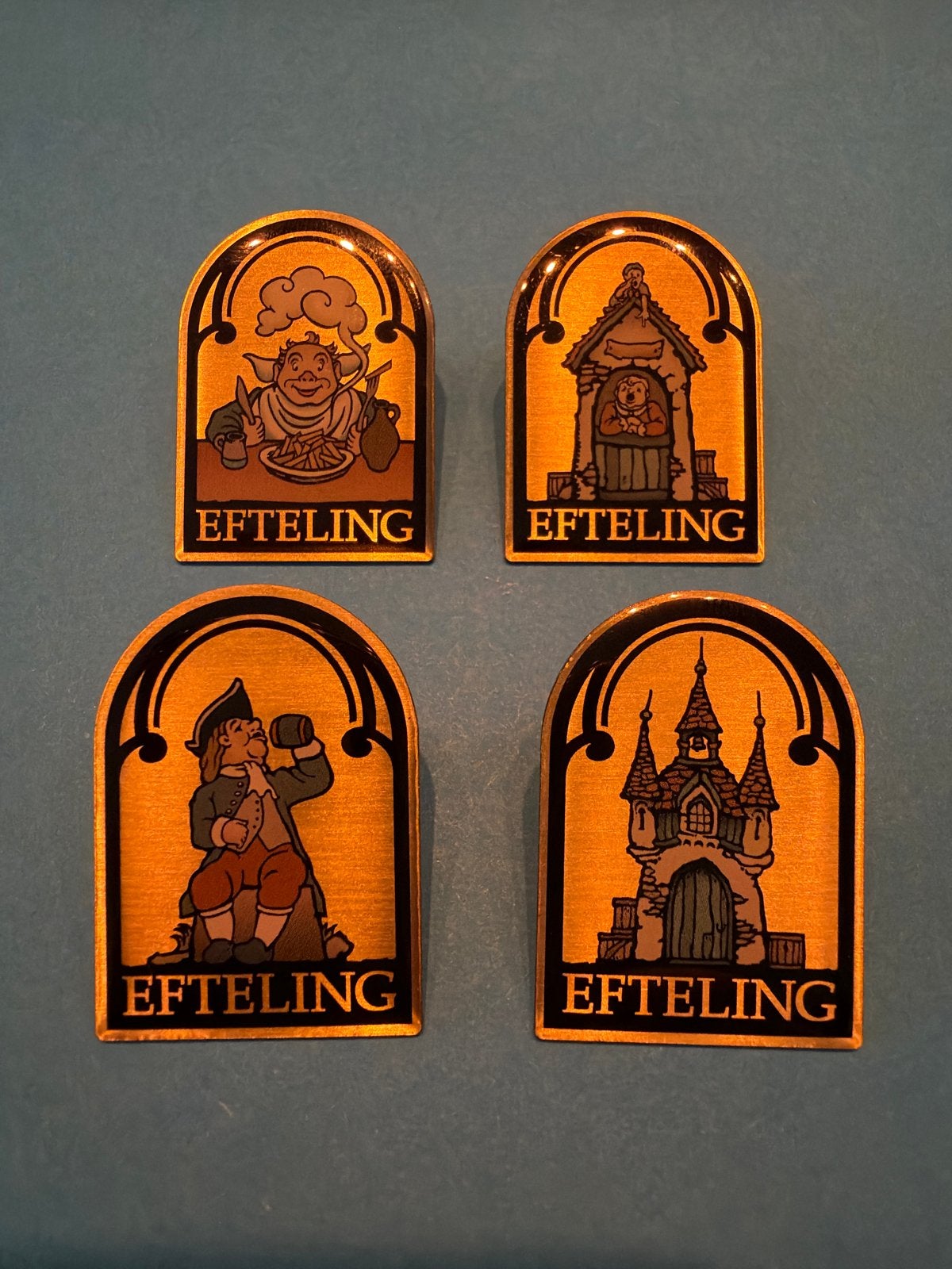 Efteling Pin - Smidje set (serie 2), Verzamelen, Ophalen, Zo goed als nieuw, Button of Speldje