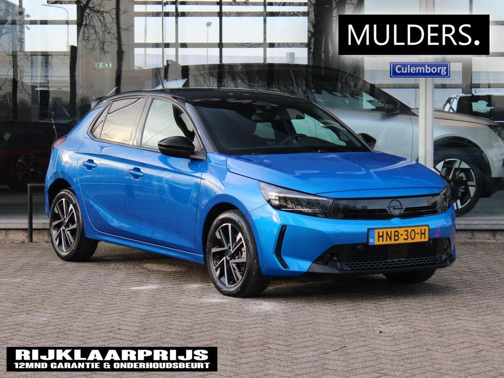 Opel Corsa 1.2 Turbo Hybrid Yes | Automaat | Stoel/stuurverw, Auto's, Opel, 12 maanden, Stof, Gebruikt, Euro 6