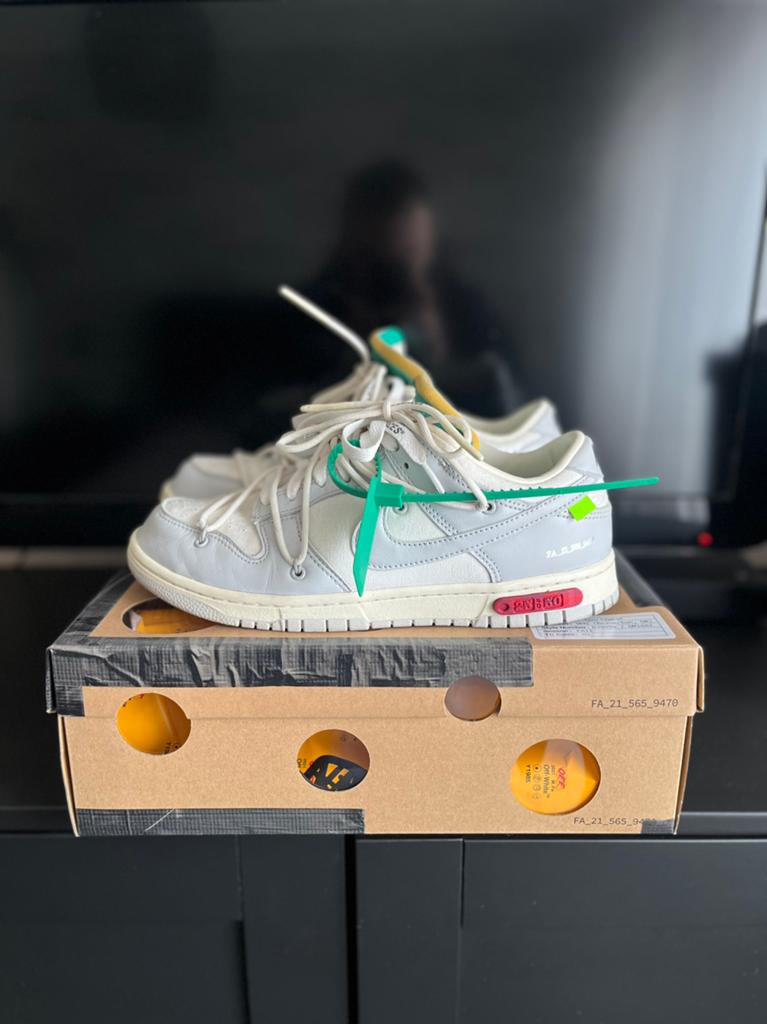 Off White Nike Dunk Low Lot 25, Kleding | Heren, Schoenen, Overige kleuren, Ophalen of Verzenden, Sneakers of Gympen, Zo goed als nieuw