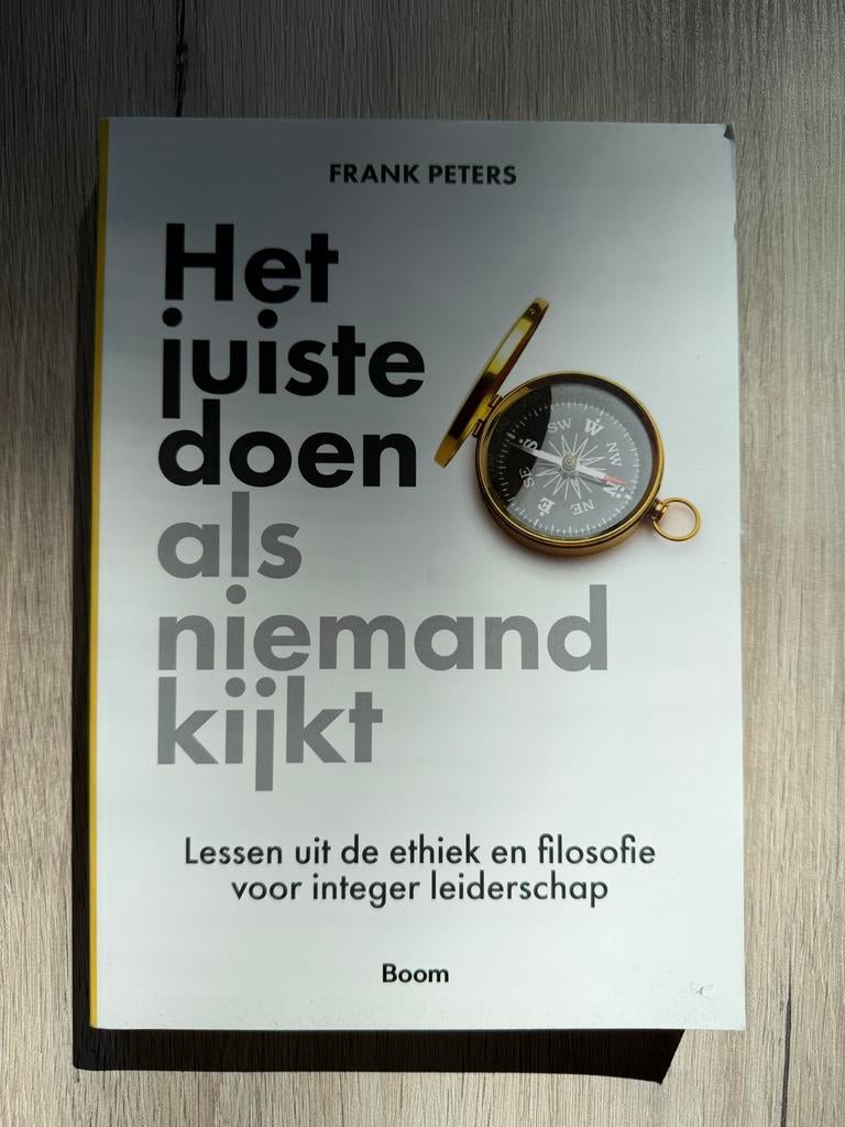 Frank Peters - Het juiste doen als niemand kijkt, Frank Peters, Sociale wetenschap, Ophalen of Verzenden, Zo goed als nieuw