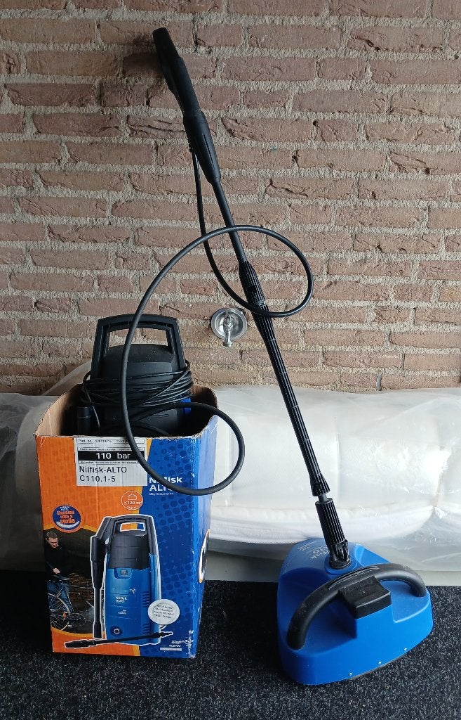 Hogedrukreiniger nilfisk alto c110.1-5, Ophalen, Zo goed als nieuw, Elektrisch, Nilfisk