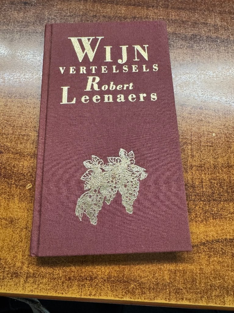 Wijnvertelsels - Robert Leenaers (1982), Verzamelen, Gebruikt, Overige gebieden, Overige typen, Ophalen of Verzenden