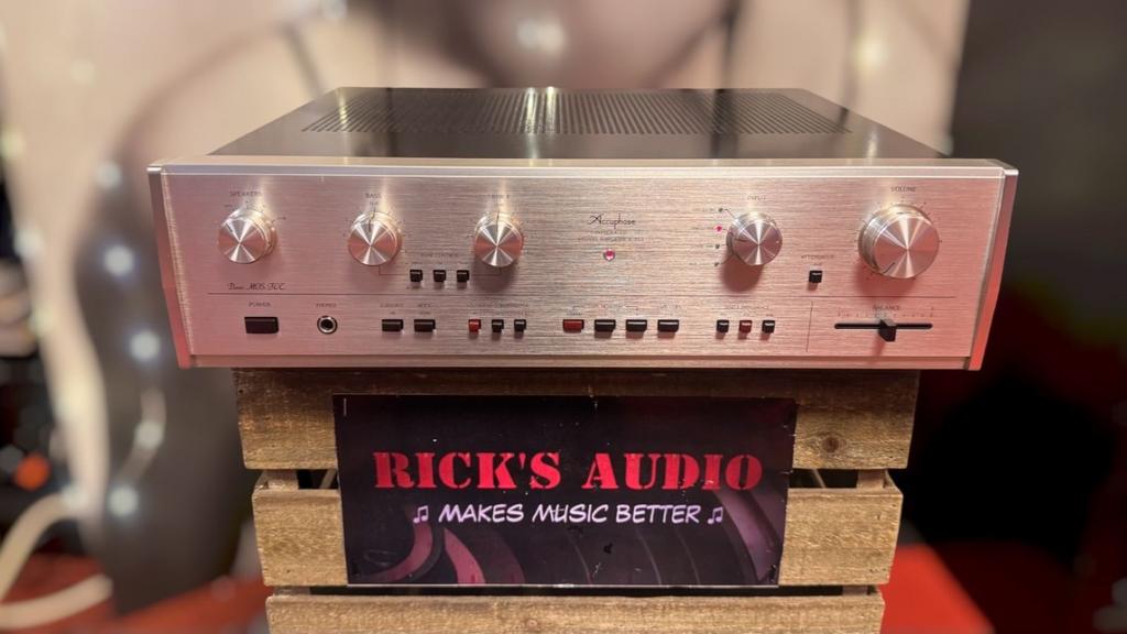 Accuphase E-203 | geïntegreerde versterker | GARANTIE, Overige merken, Refurbished, Ophalen of Verzenden, 60 tot 120 watt