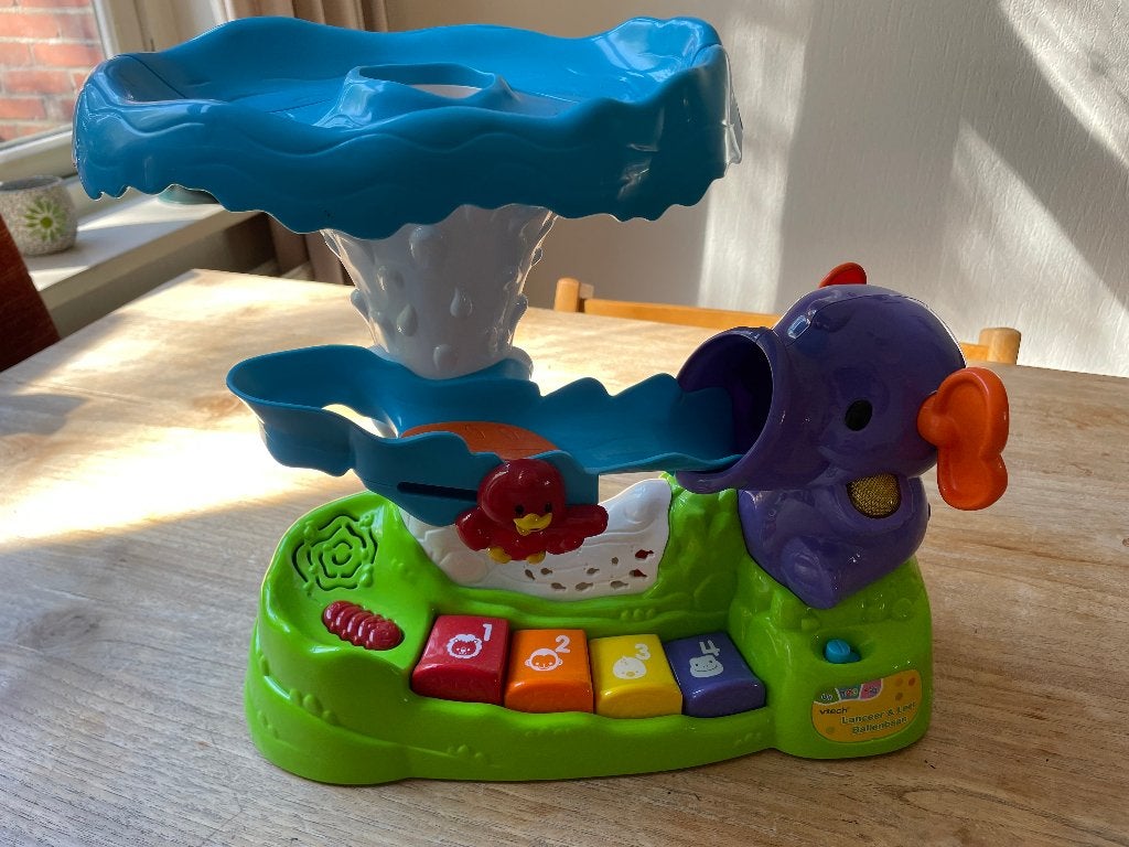 Vtech lanceer en leer ballenbaan, Kinderen en Baby's, Speelgoed | Vtech, Ophalen, Gebruikt, 6 maanden tot 2 jaar