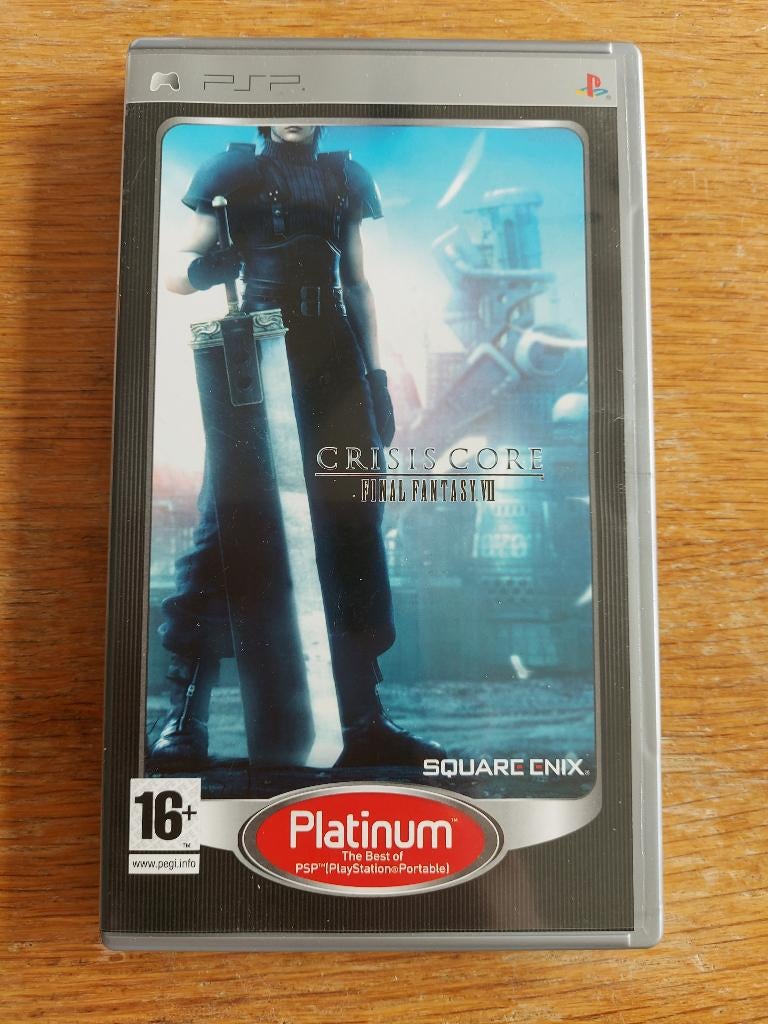 Crisis Core Final Fantasy VII Platinum - Psp, Ophalen, 1 speler, Zo goed als nieuw, Role Playing Game (Rpg)