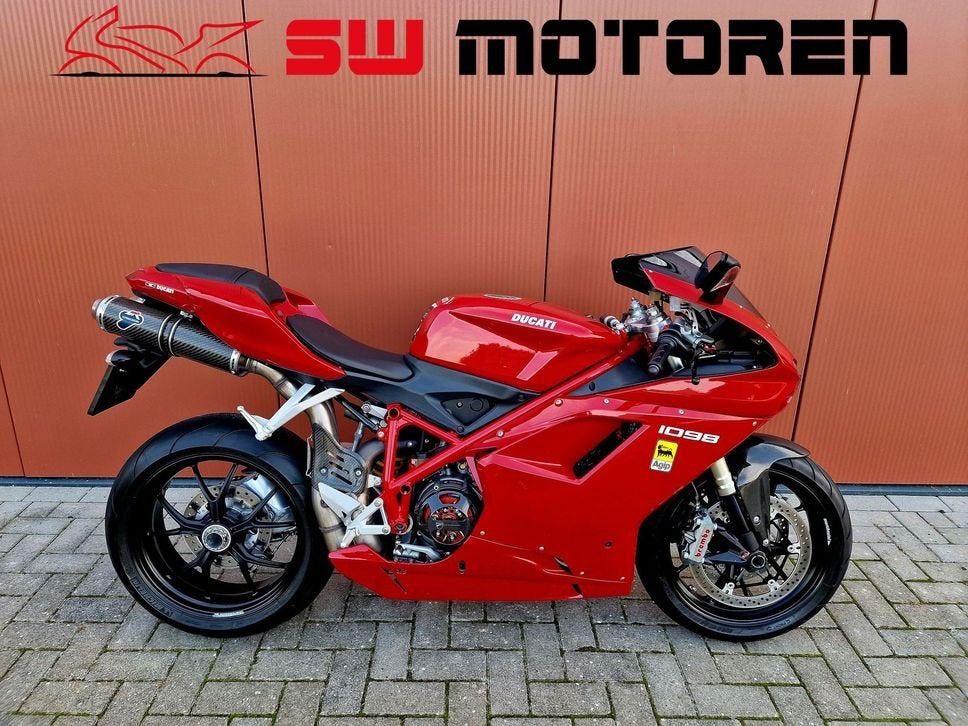 1098, 2E EIG. NL MOTOR, FULL TERMIGNONI, SUPER NETTE MOTOR!, DUCATI, 2 cilinders, 1099 cc, Bedrijf
