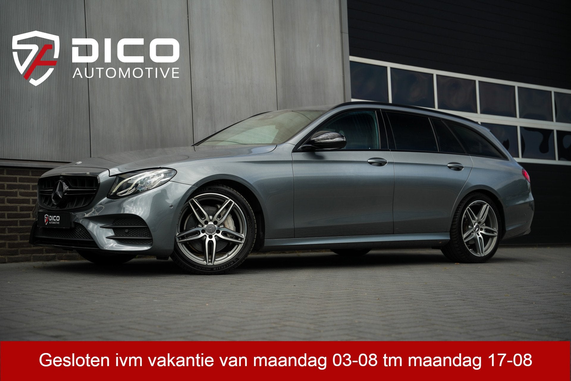 Mercedes-Benz E-Klasse Estate 200 184 pk Prestige Plus AMG-l, Automaat, Gebruikt, 4 cilinders, Automatische klimaatregeling