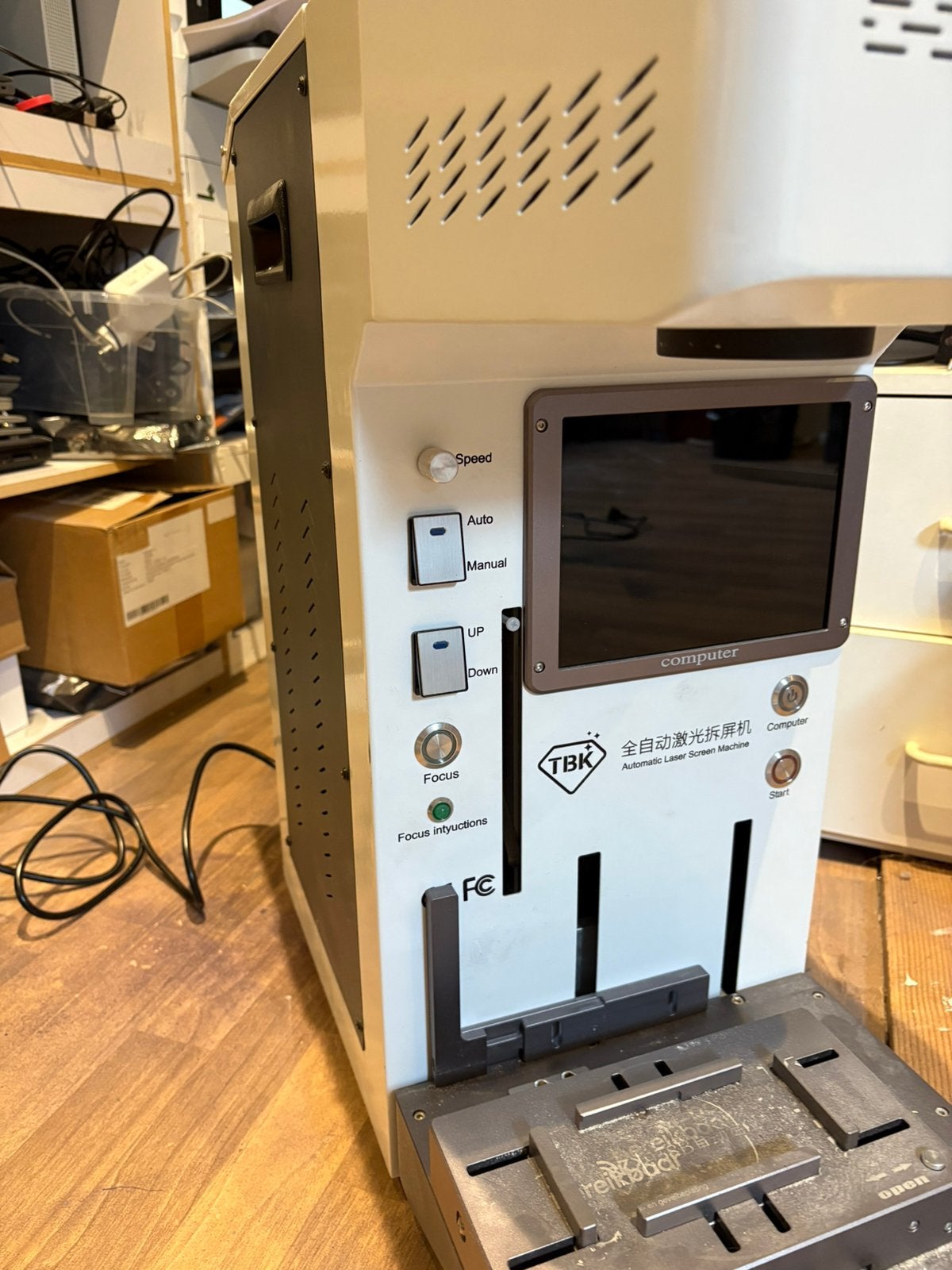 TBK graveer laser, Ophalen, -, -, Niet werkend