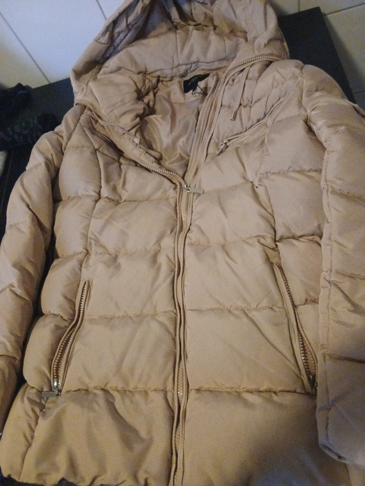 Attentif Paris dames jas maat 42, Ophalen, Beige, Maat 42/44 (L), Attentif Paris