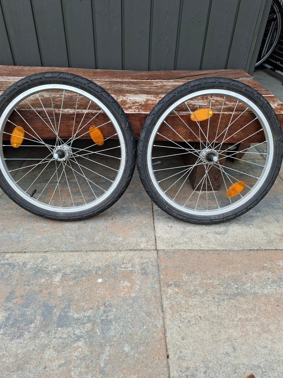 Wielen voor Doggyride hondenfietskarretje (20 inch), Wiel, Gebruikt, Kenda (banden), Ophalen of Verzenden
