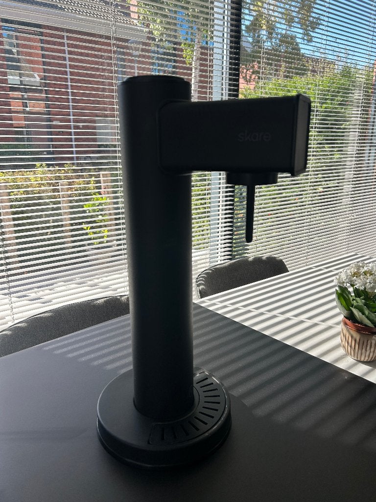 Skare 2 sodamaker / bruiswatermachine zwart, Witgoed en Apparatuur, Ophalen of Verzenden, Zo goed als nieuw