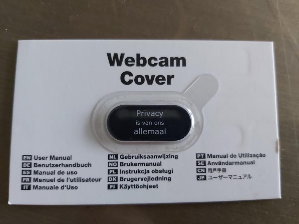 Webcam Cover - Extra Privacy voor Laptop, Tablet, Smartphone, Ophalen of Verzenden, Nieuw