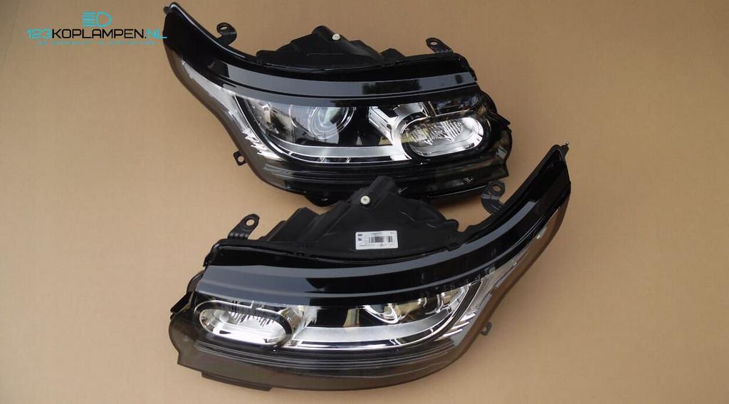 Range Rover Vogue L405 Xenon LED koplamp koplampen links rec, Gebruikt, -, -, Ophalen of Verzenden