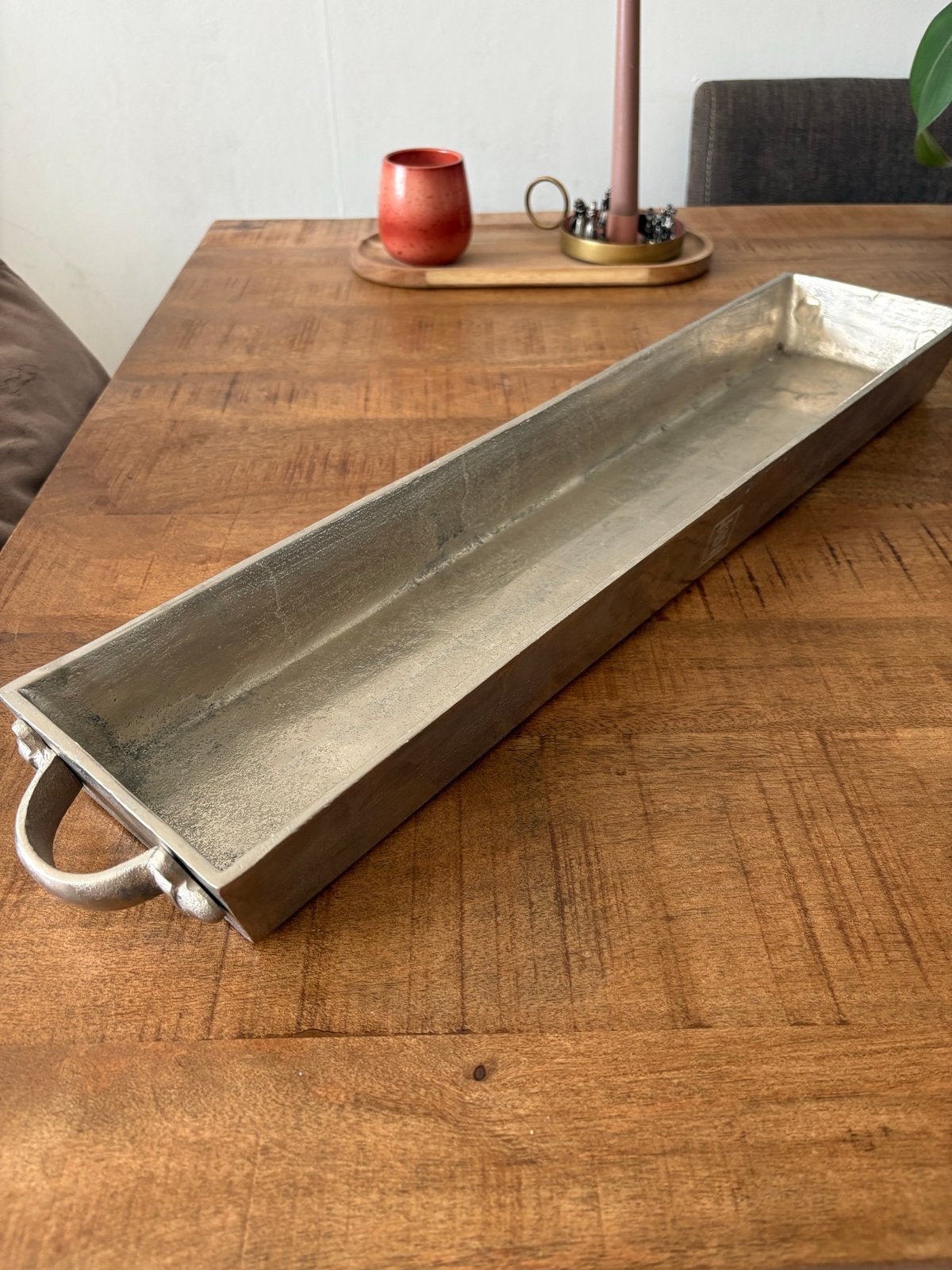 Riviera Maison Dienblad/ tray, Ophalen, Met handvatten, Zo goed als nieuw, Metaal