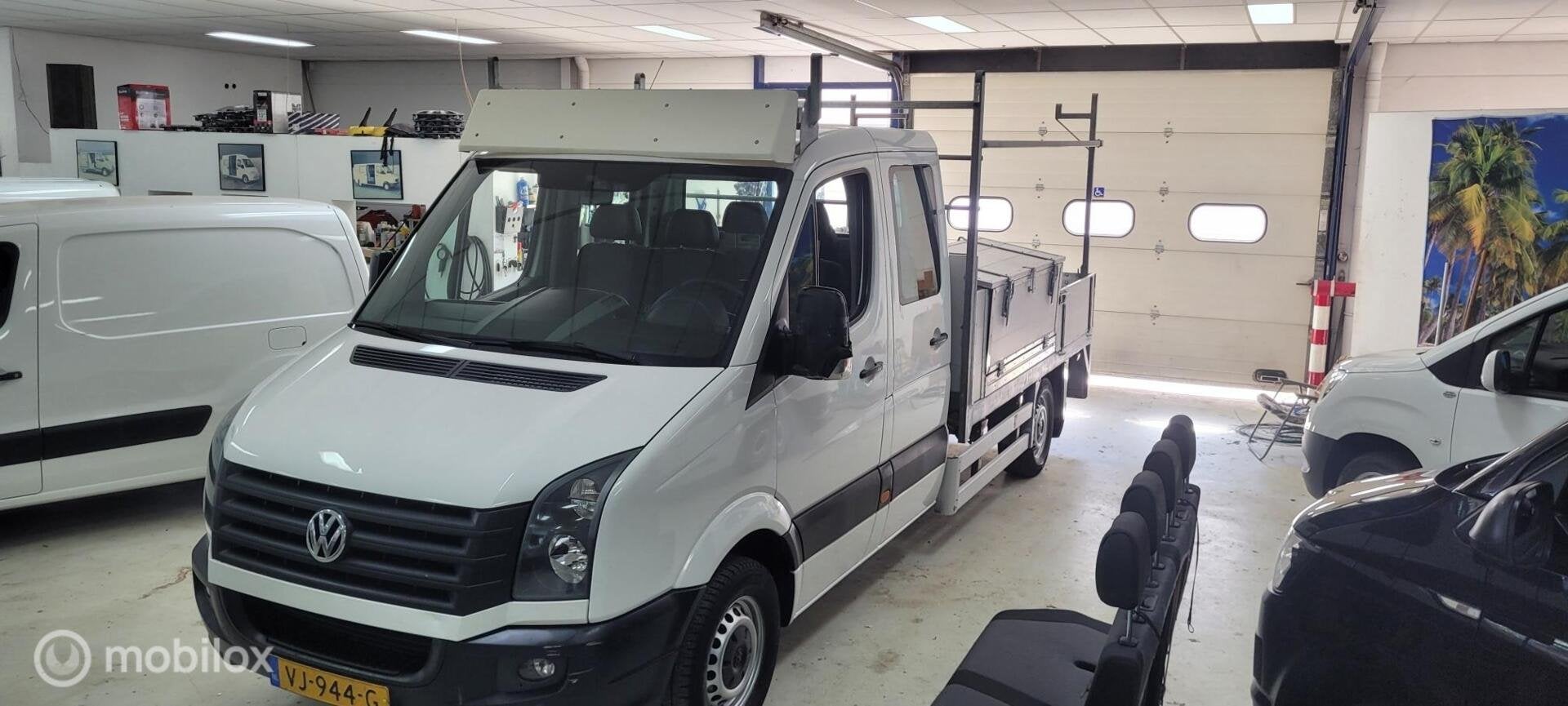 Volkswagen Crafter Pick-Up DC 2.0 TDI Airco Cruise, Euro 5, Achterwielaandrijving, Gebruikt, 4 cilinders