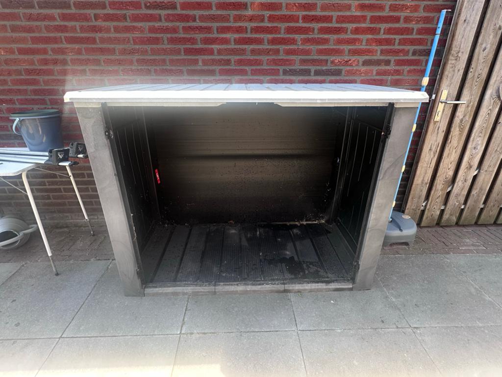 Keter kussenbox zonder deurtjes - gratis op te halen, Ophalen, Gebruikt, Kunststof, Overige typen