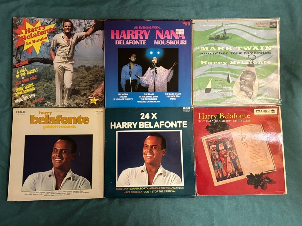 16 LP's Harry Belafonte (ook per stuk te koop), LP, Gebruikt, Ophalen of Verzenden, Folk