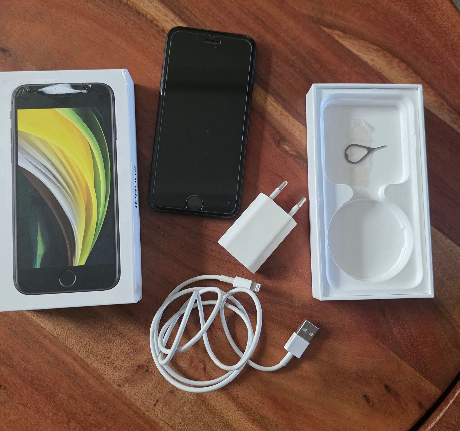 iPhone SE (2020) 128GB Zwart, Ophalen of Verzenden, Zo goed als nieuw, Zwart, 128 GB